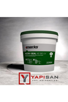 MERKS Acry Seal AB 580 UV Akrilik Su Yalıtım Malzemesi