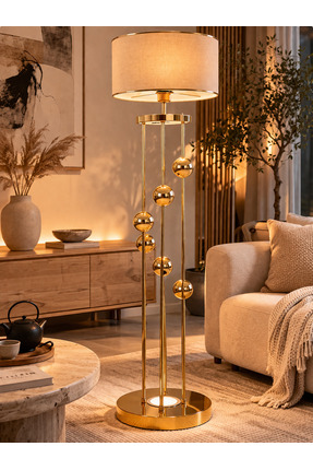 Vinner Aura Gold Luxury Lambader – Küre Detaylı Modern Tasarım, Premium Salon...