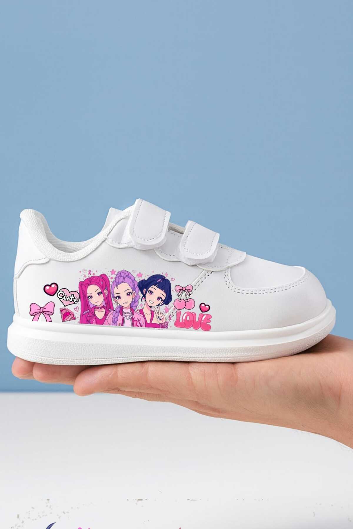 amazoondesing Love golden girls Twinkle Štampano Sportske cipele za devojčice...