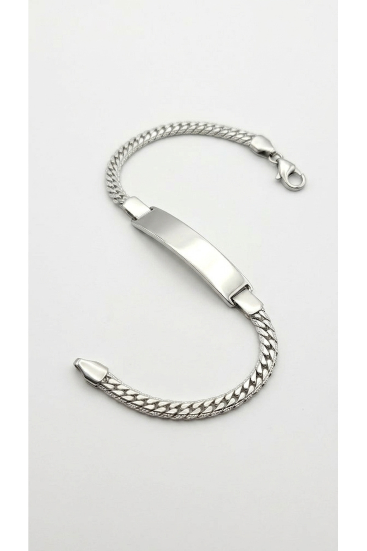 Unshakable Steel Bracelet with Personalized Name