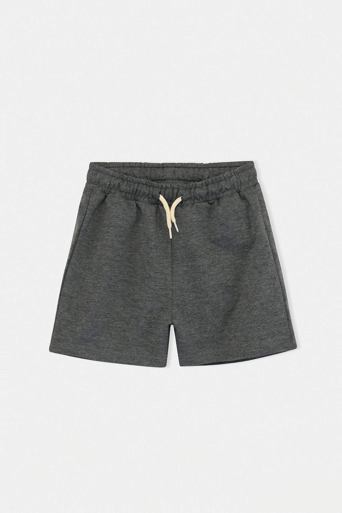 trendyolkids-girls-gray-flat-normal-waist-sho