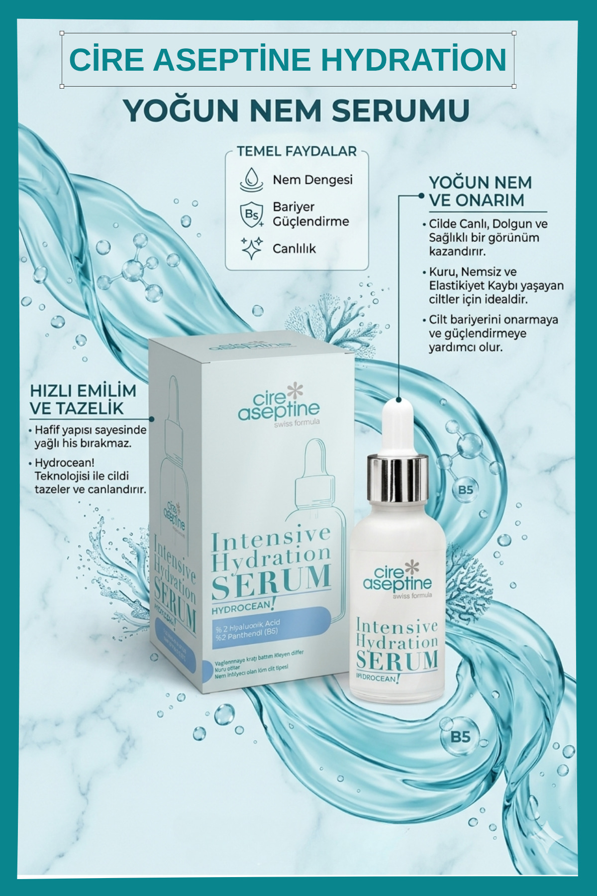 Intensive HydrationYüz Serumu 30 ml - Hydrocean ! — PR00852 — تصویر 6 از 6