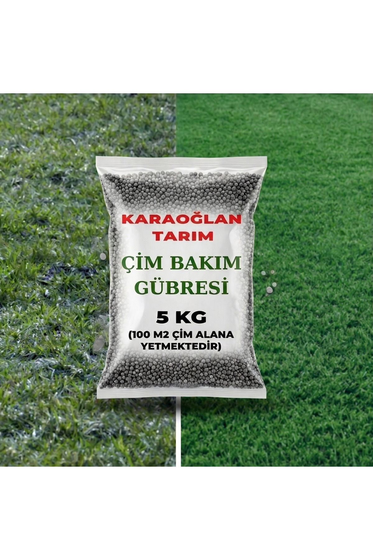 Mixed Lawn Care Fertilizer Lawn Development Fertilizer Lawn Coştan 5 Kg