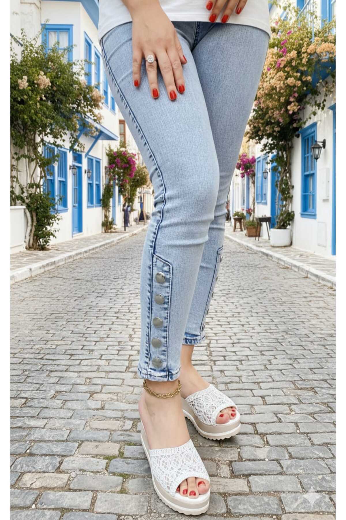 FILL GLITTER KNIT SLIPPERS - WHITE KNIT