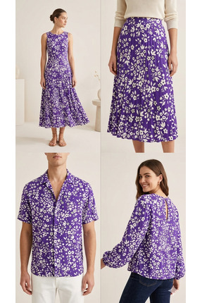 Atlas Kumass Viskon Kumaş