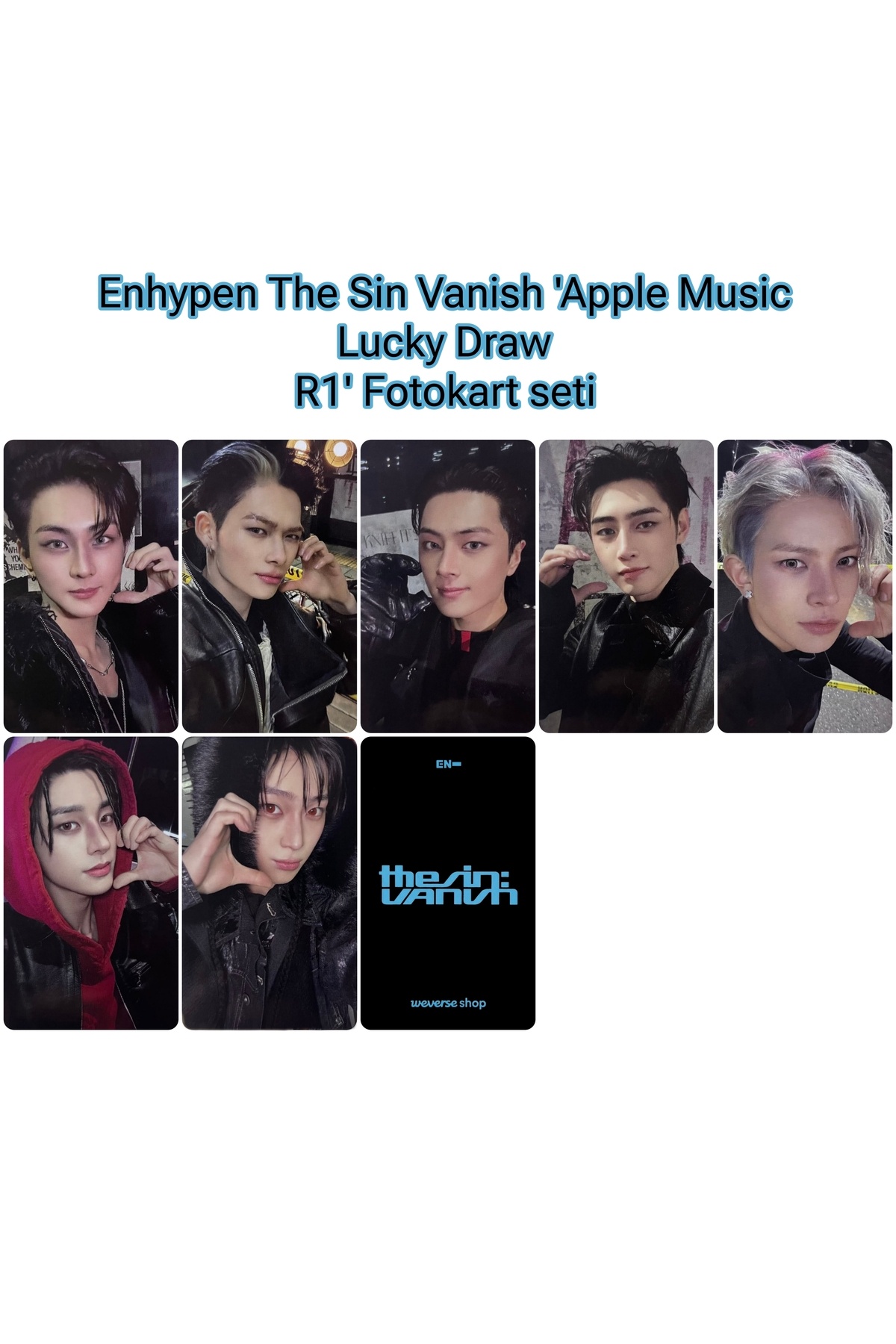 ENHYPEN SHOPEE kpopmerch 70枚 ENHYPEN SHOPEE kpopmerch 70枚 - メルカリ