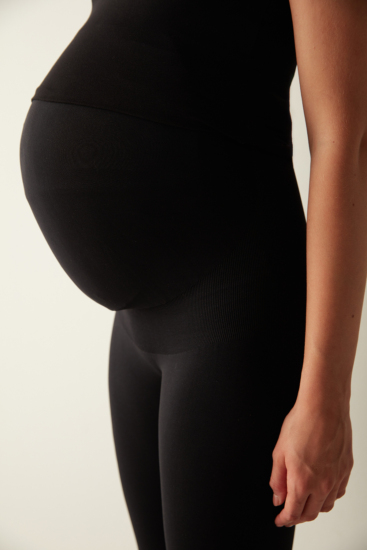 Penti Siyah Yüksek Bel Hamile Taytı fotoğrafı 2 (önizleme)