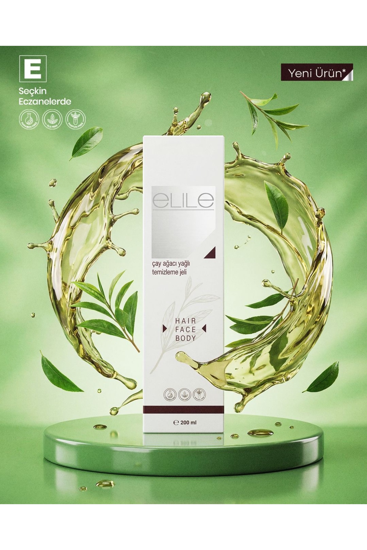 Tea Tree Oil Yüz Yıkama jeli //çay ağacı yağı içeren yüz yıkama jeli — el 266 — تصویر 2 از 3