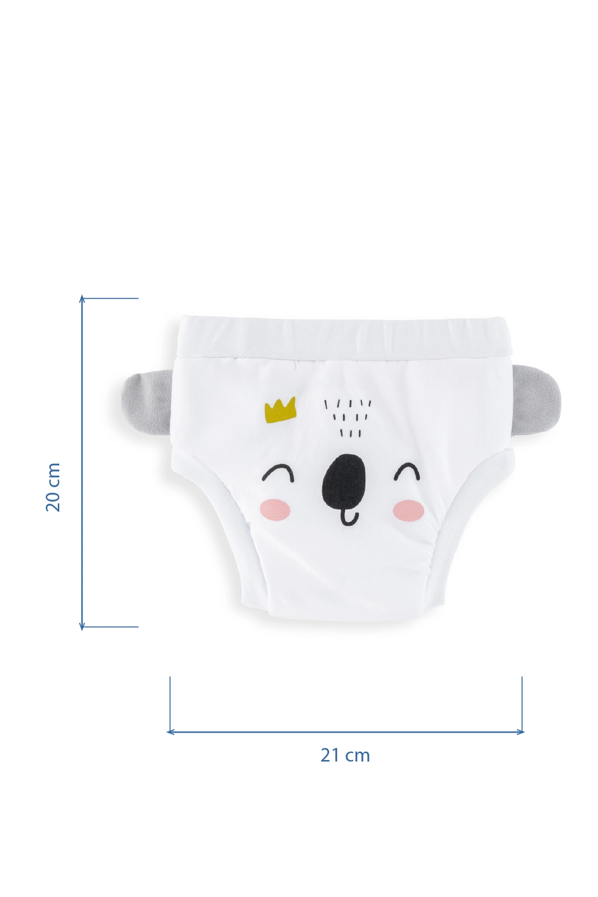 Babyjem Soft Alıştırma Külodu Beyaz 2 Yaş fotoğrafı 2 (önizleme)