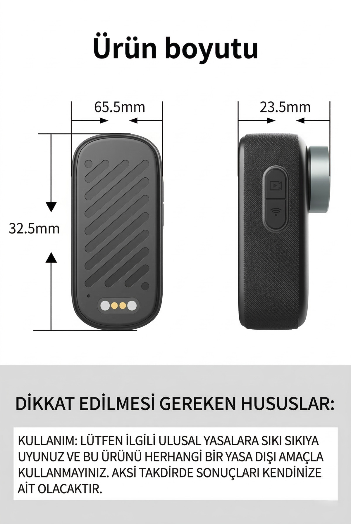 4K Ultra HD Su Geçirmez Aksiyon Kamerası - 1080P 30FPS Wi-Fi 30M Su Altı Kask ve Motovlog Kamerası