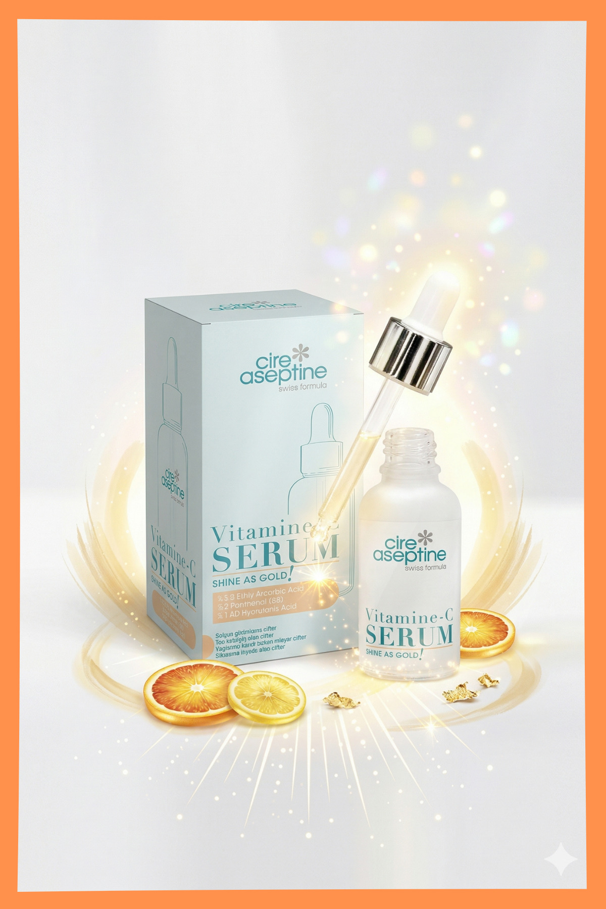 Vitamine-C Yüz Serumu 30 ml- SHINE AS GOLD! — PR00855 — تصویر 2 از 6