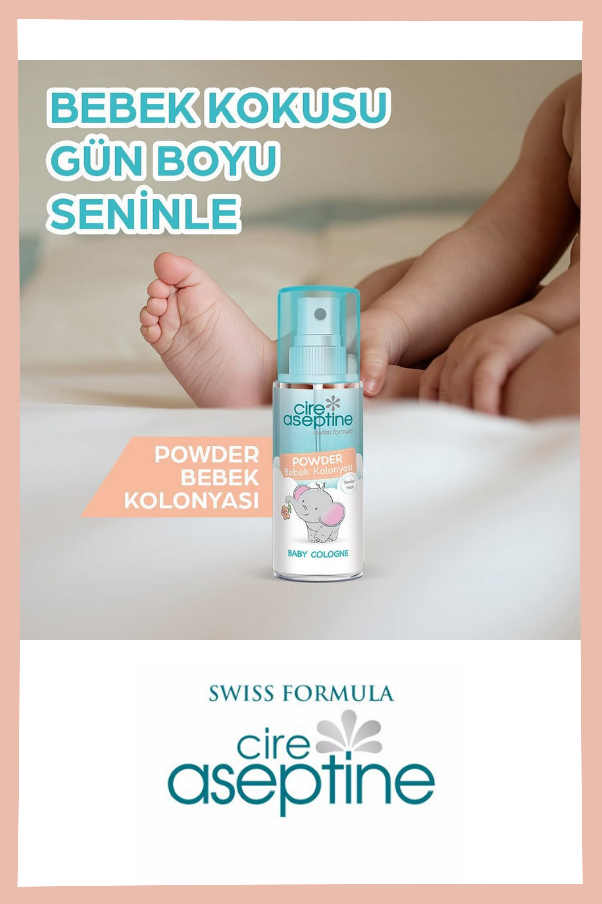 Cire Aseptine Bebek Kolonyası Powder 150 Ml fotoğrafı 5 (önizleme)