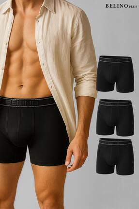 BELİNOPLUS Bambu Boxer 3 Lü Kutu Nefes Alan Terletmez Ultra Konfor
