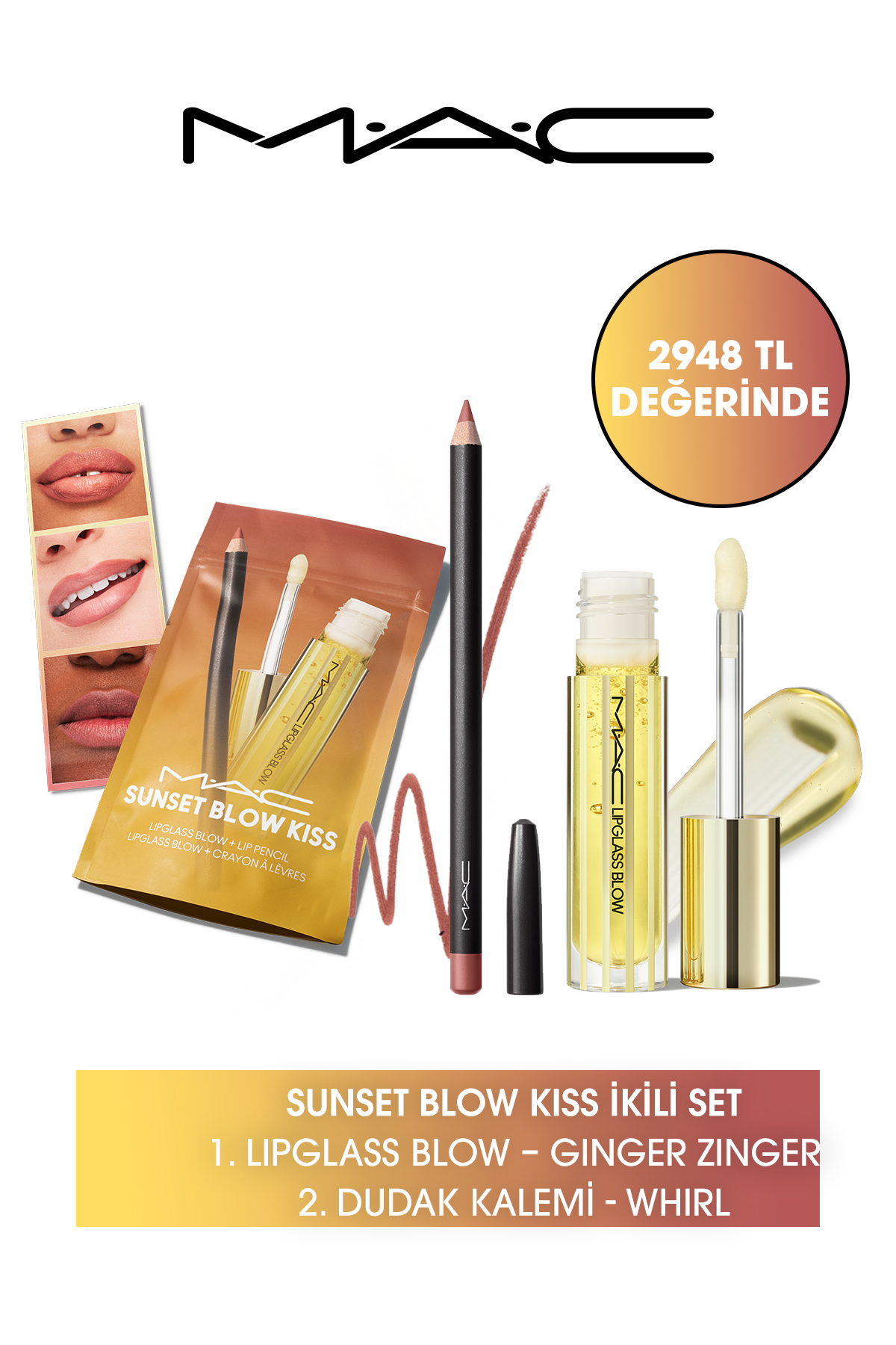 Mac Sunset Blow Kiss İkili Set - Fiyatı, Yorumları