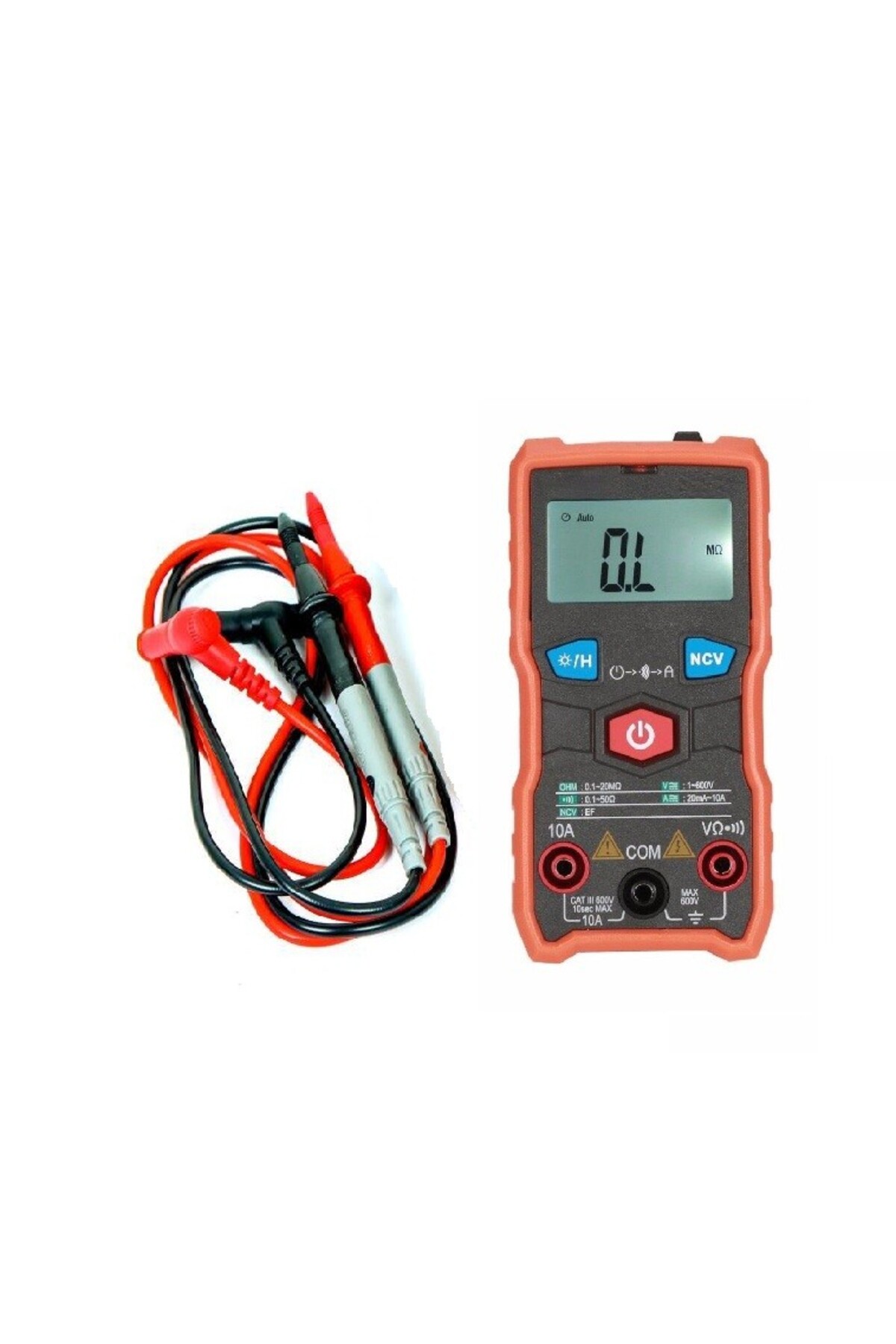 Wellhise XT803 Multimetre Dijital Otomatik Akım Voltaj Ölçer