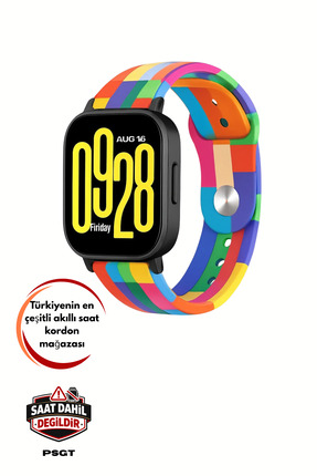 PSGT Xiaomi Redmi Watch 5 Active (22MM) Uyumlu Akıllı Saat Kordonu Klasik Sil...