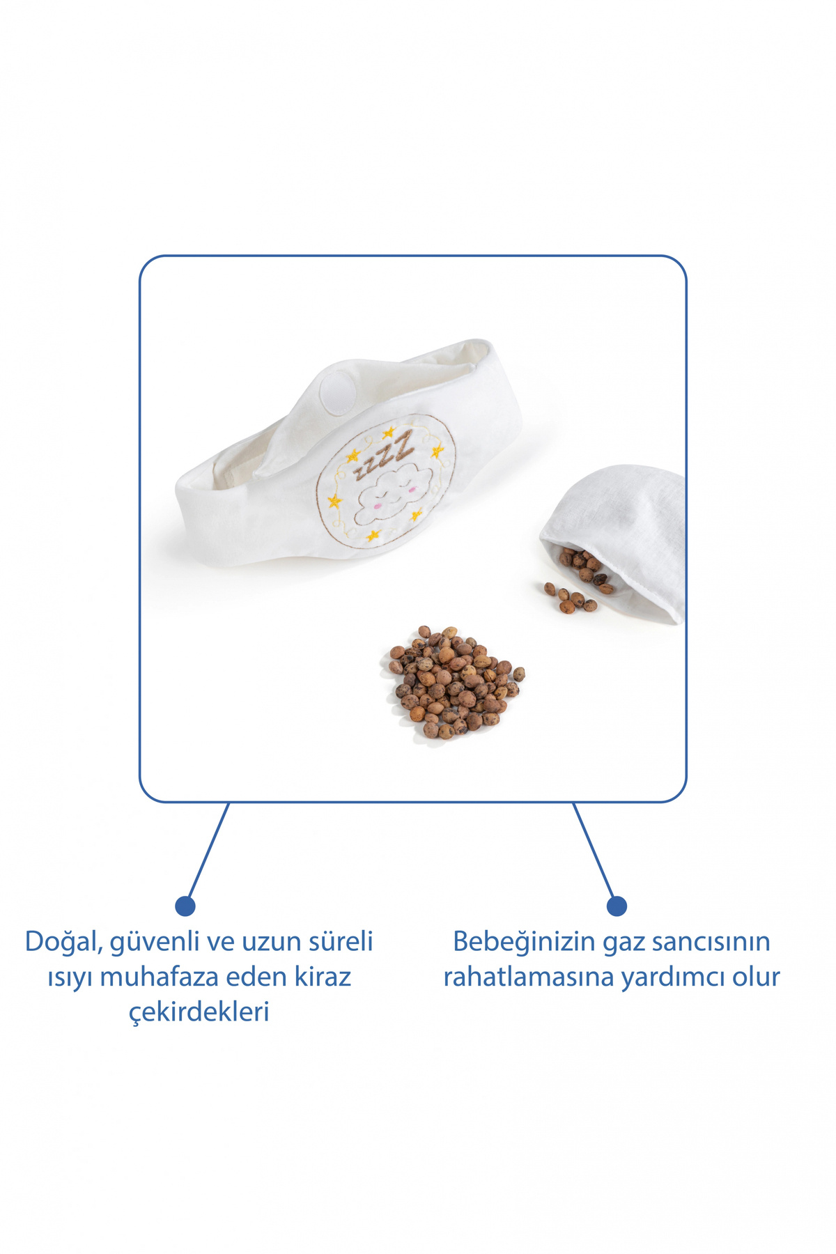 Babyjem Kiraz Çekirdekli Kemer Ekru fotoğrafı 3 (önizleme)