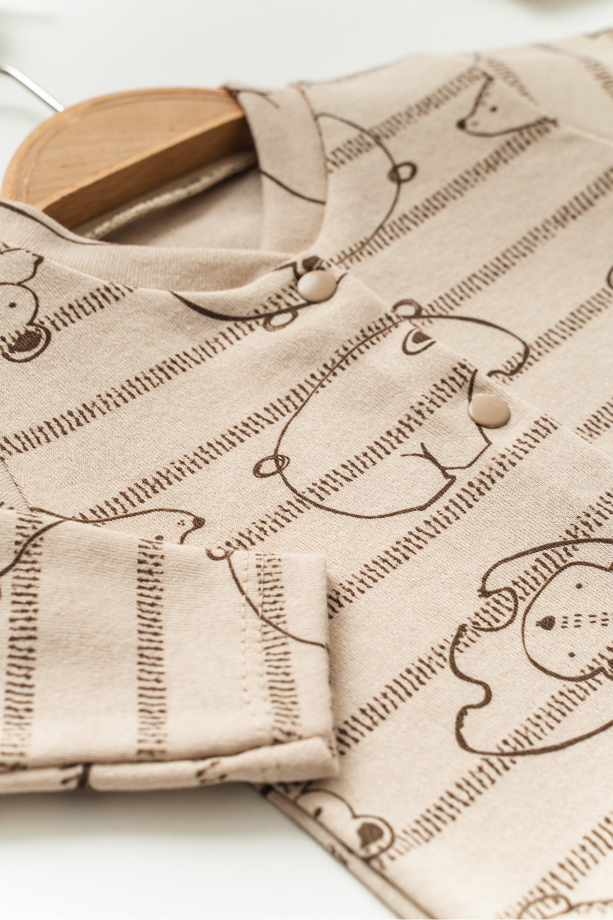 NEU KIDS Hastane Çıkış Setleri Kahve Ayıcık %100 Pamuklu 5'liSet Yenidoğan Bebek Kıyafetleri - Hediye Paketli fotoğrafı 2 (önizleme)