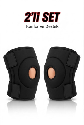 Wiforte Medikal Diz Korsesi İkili Set – Menisküs ve Patella Ligament Destekli...