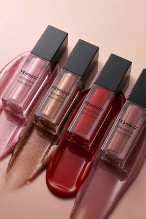 Feminist Cosmetics My Choice 4’lü Ruj ve Gloss Seti - Tüm Renkler Koleksiyonu