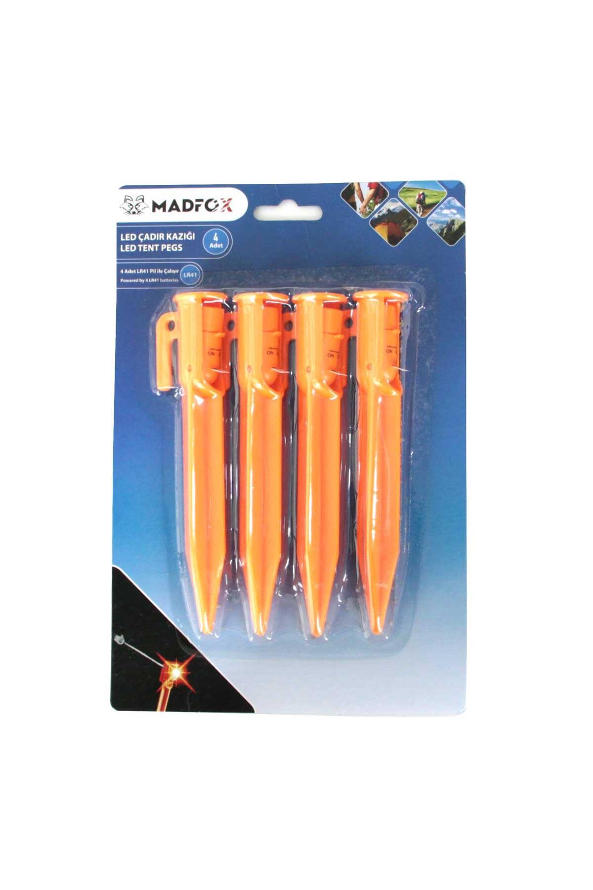 Genel Markalar Led Işıklı Çadır Kazığı 15cm 4Pcs
