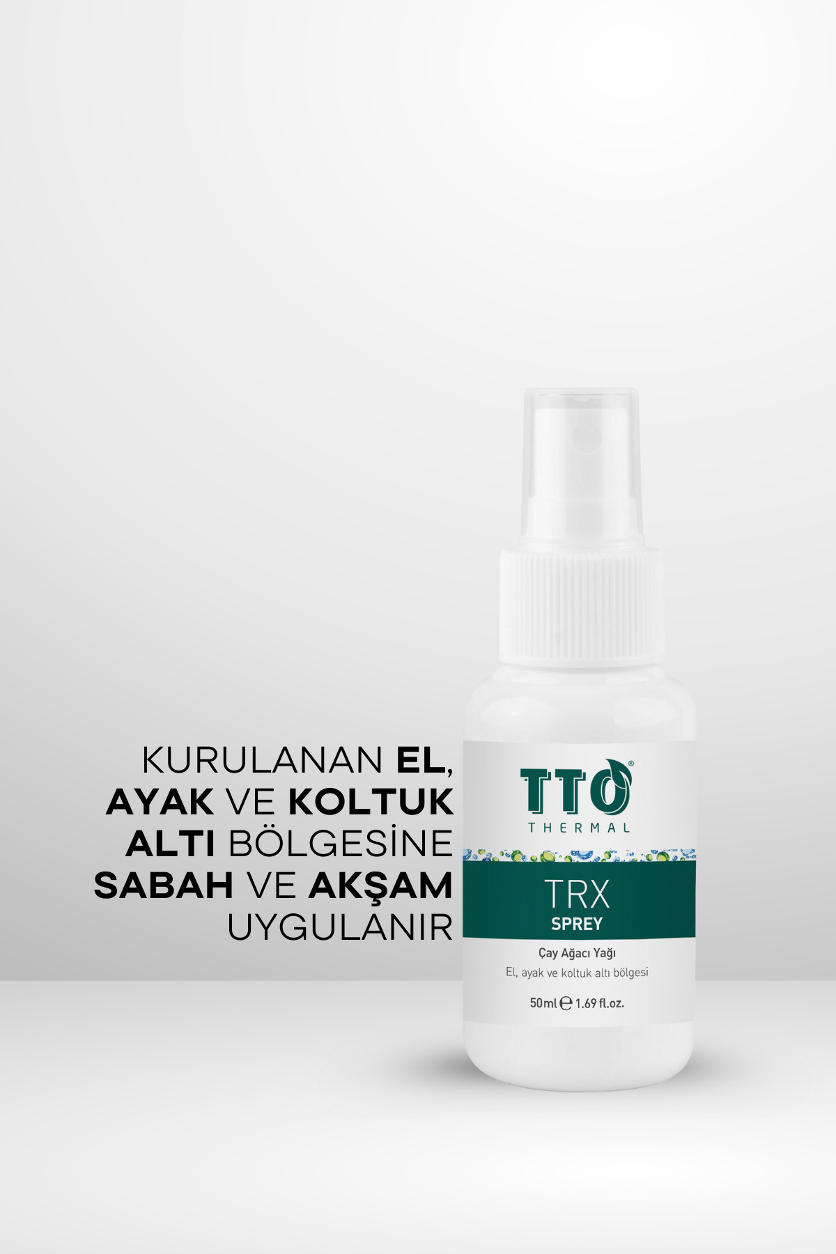 Terleme Önleyici Sprey Koku Karşıtı 50 ml Çay Ağacı Yağı TRX El Ayak Koltuk Altı — 86801450817791 — تصویر 6 از 6