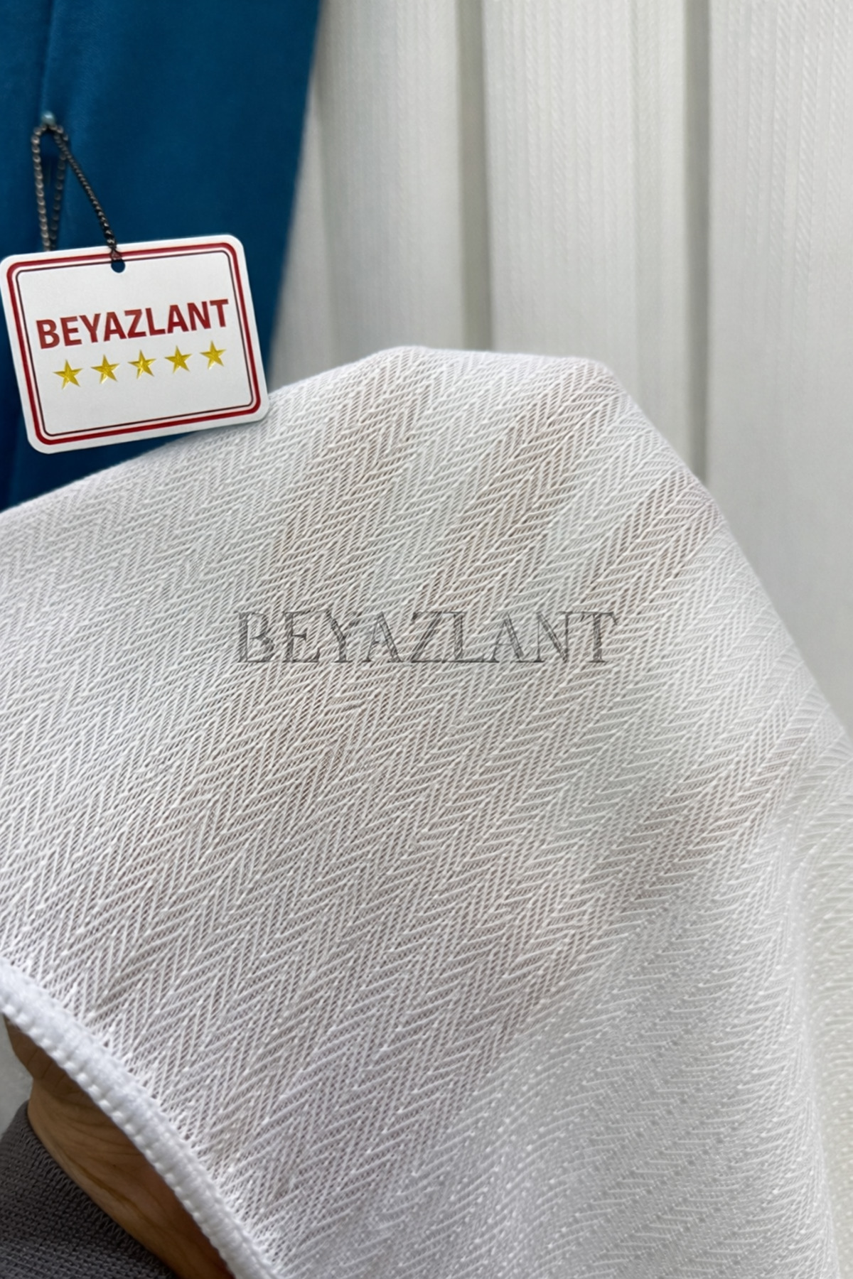 BALIKSIRTI BAMBU ATLANTİS YOĞUN DOKULU AĞIR GRAMAJLI 1E 2 SIKI PİLELİ MODERN TÜL PERDE ÜTÜ İSTEMEZ