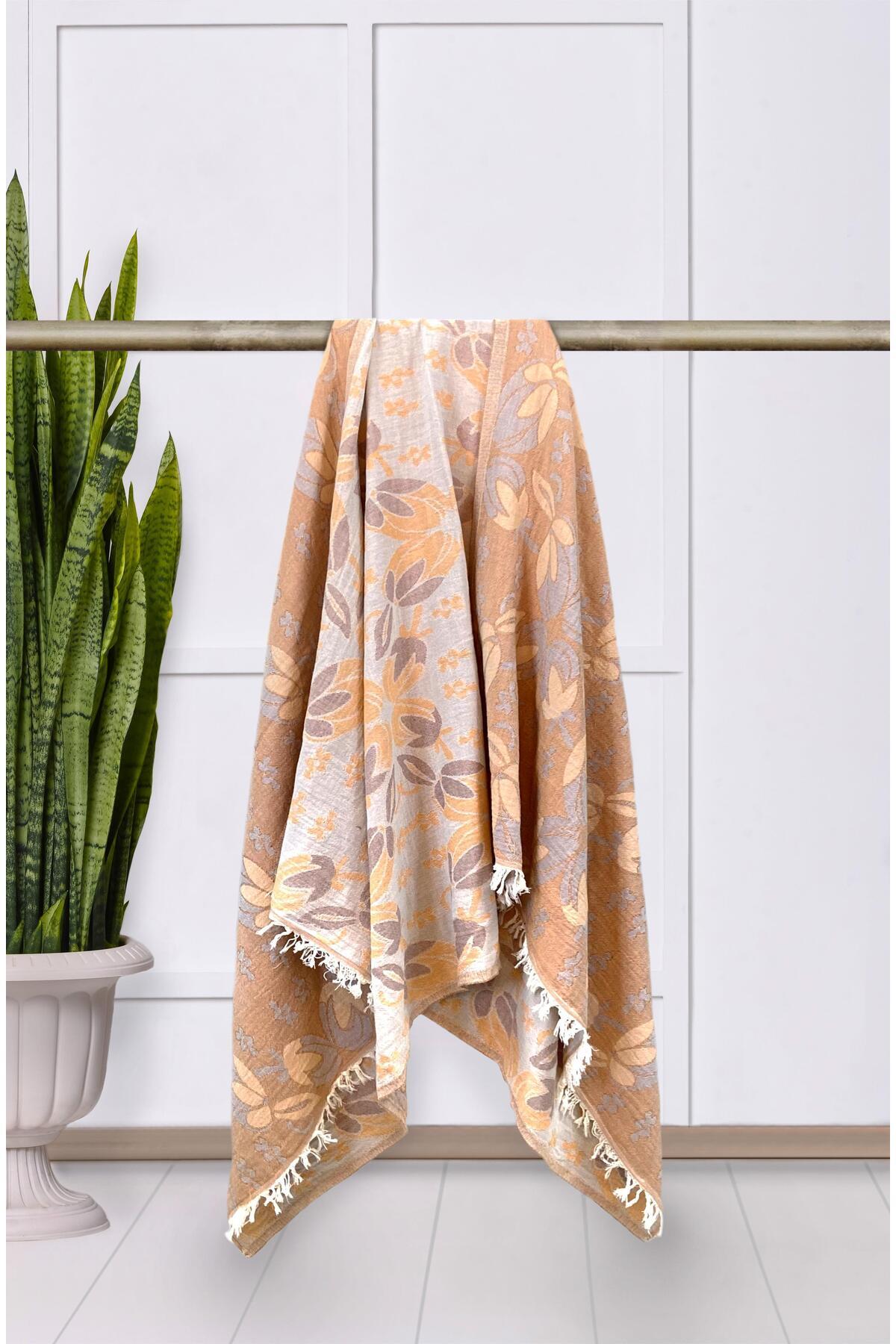 Muslin Peshtamal Towel 100% Cotton Beach Towel Soft Texture Bath Towel 90x170 cm