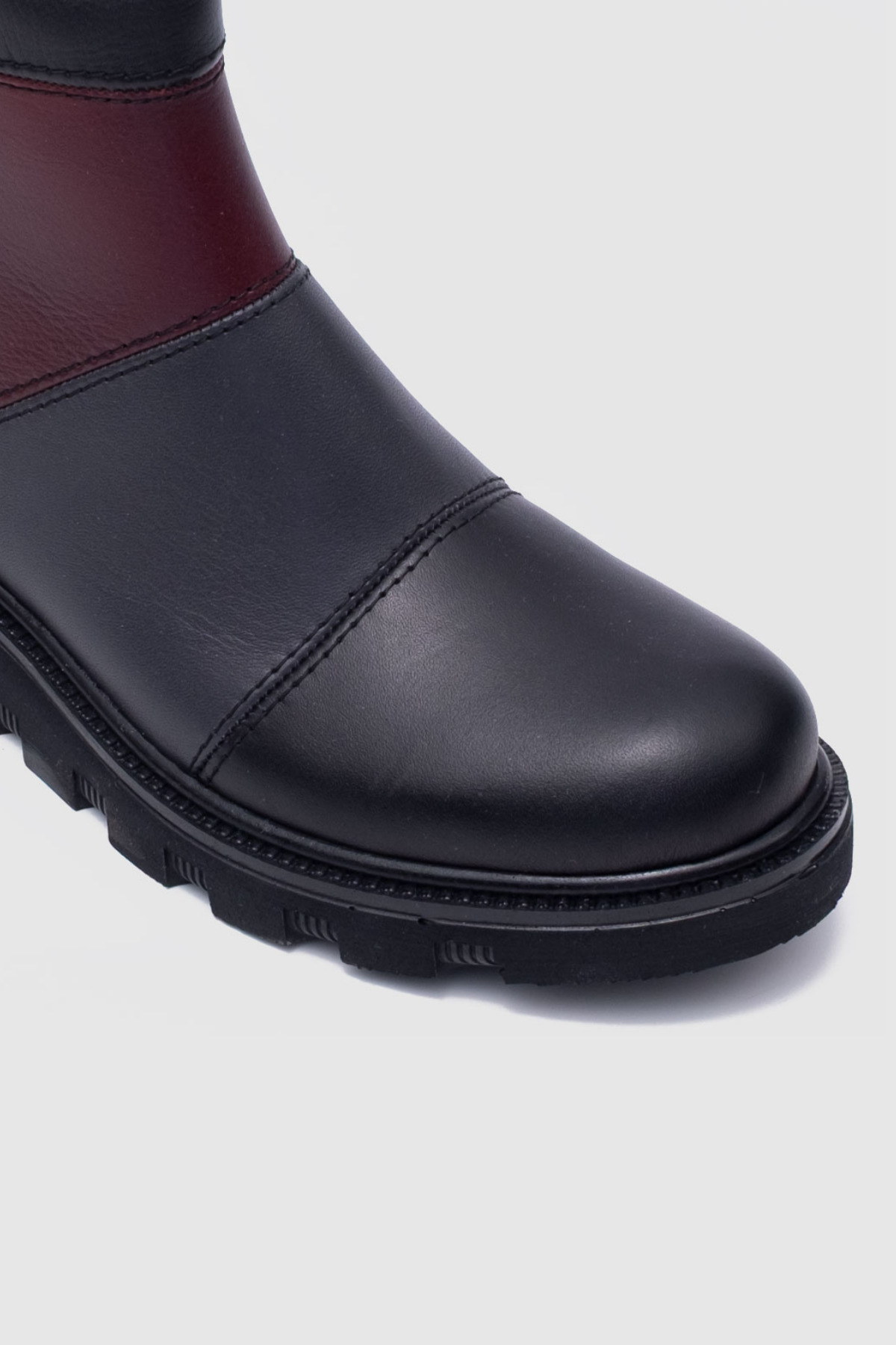 Beta Siyah Hakiki Deri Kadın Comfort Bot [BT070013] görsel 2