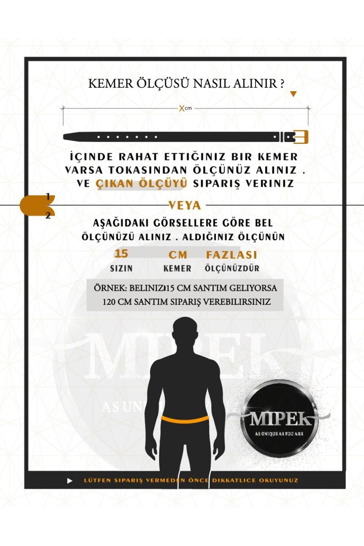 Bosskan Büyük Beden Takım Elbise 100 % Deri Kemer görsel 5