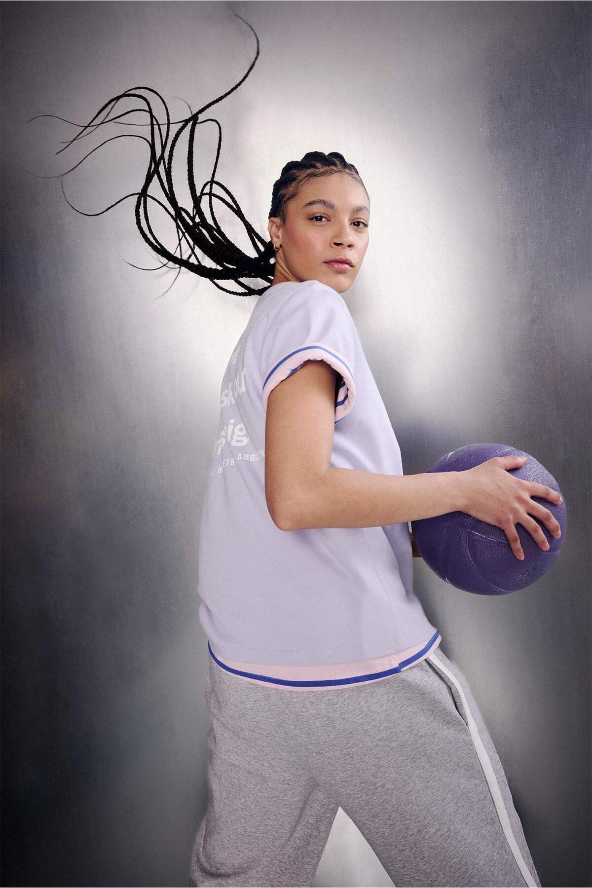 DeFacto 100% pamučna NBA majica sa natpisom i velikim printom na leđima G0680...