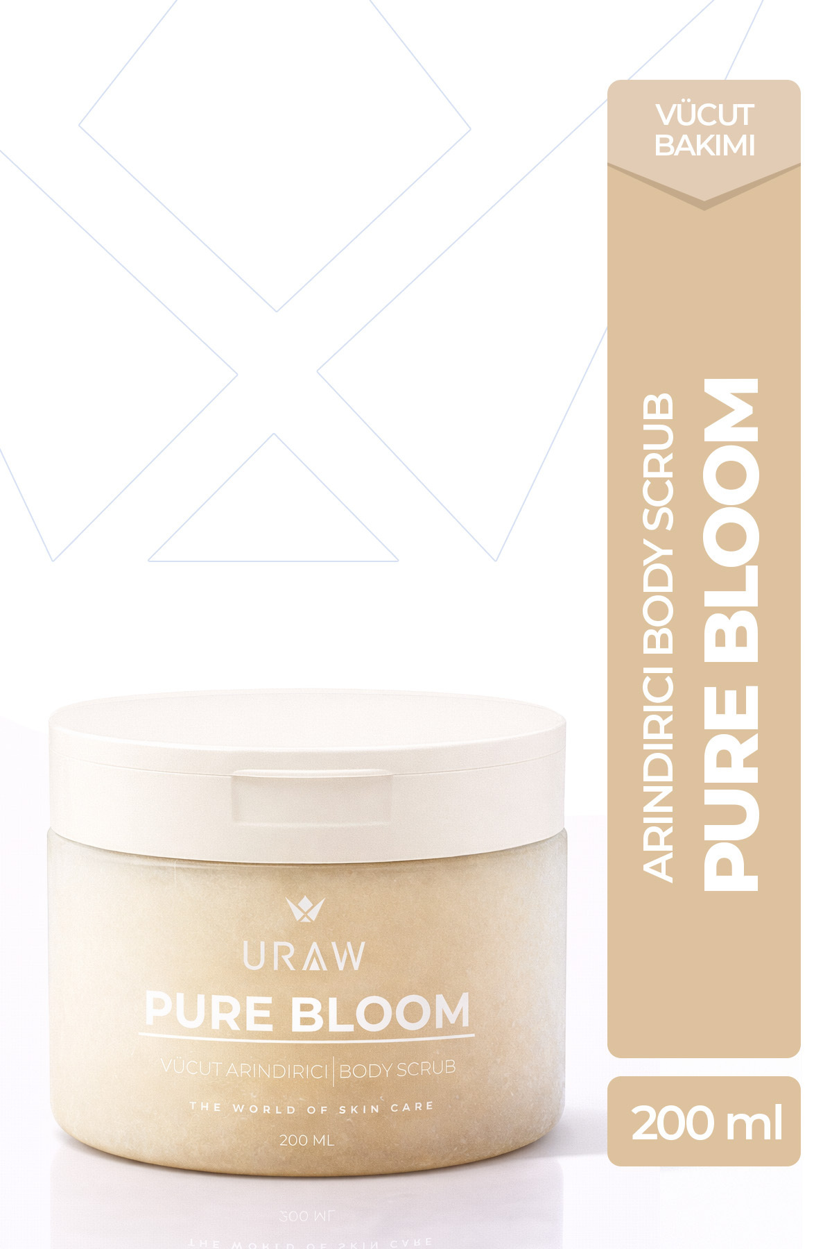 Uraw Pure Bloom Magnolia | Arındırıcı Body Scrub 200 ml — Urw75