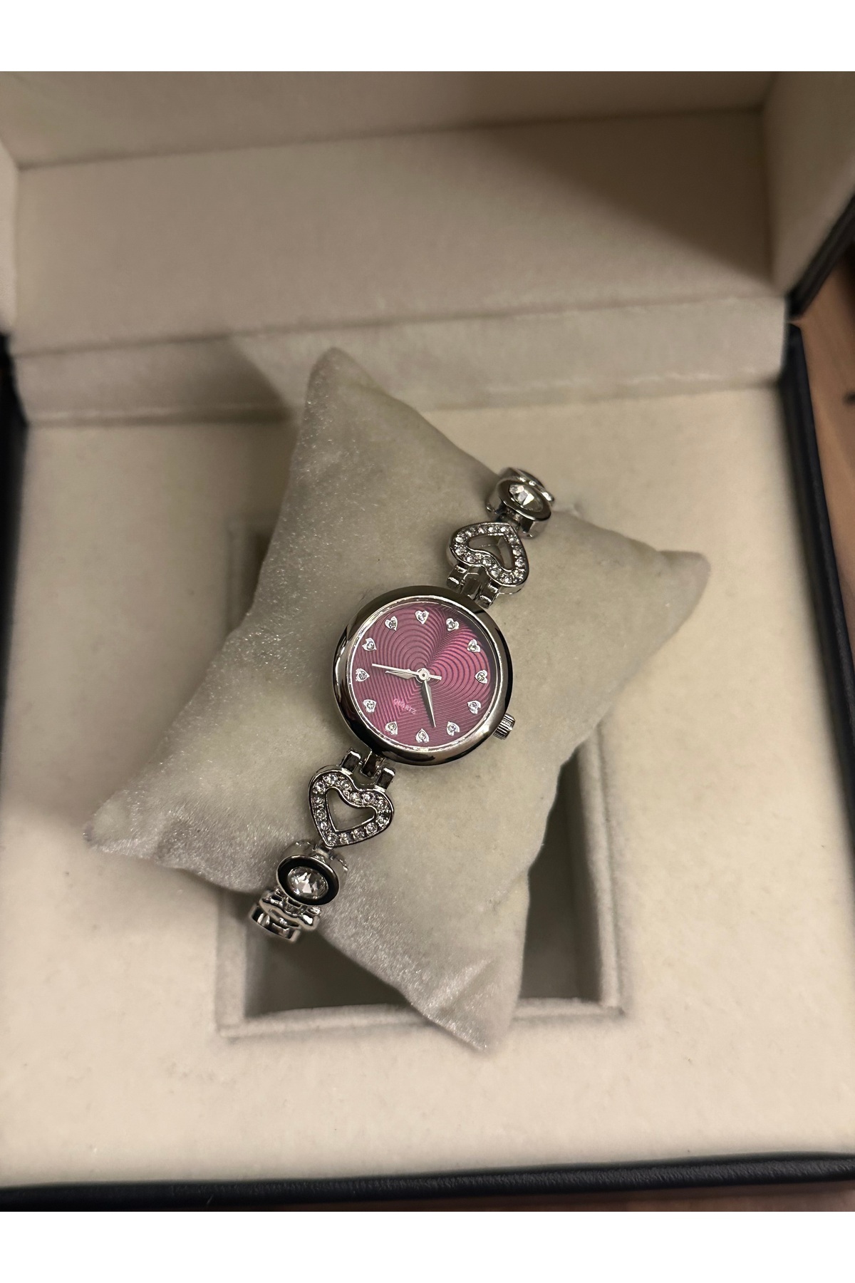 chaoyada  Pinterest Kalp Taş Vintage Saat Hediye Kutusunda