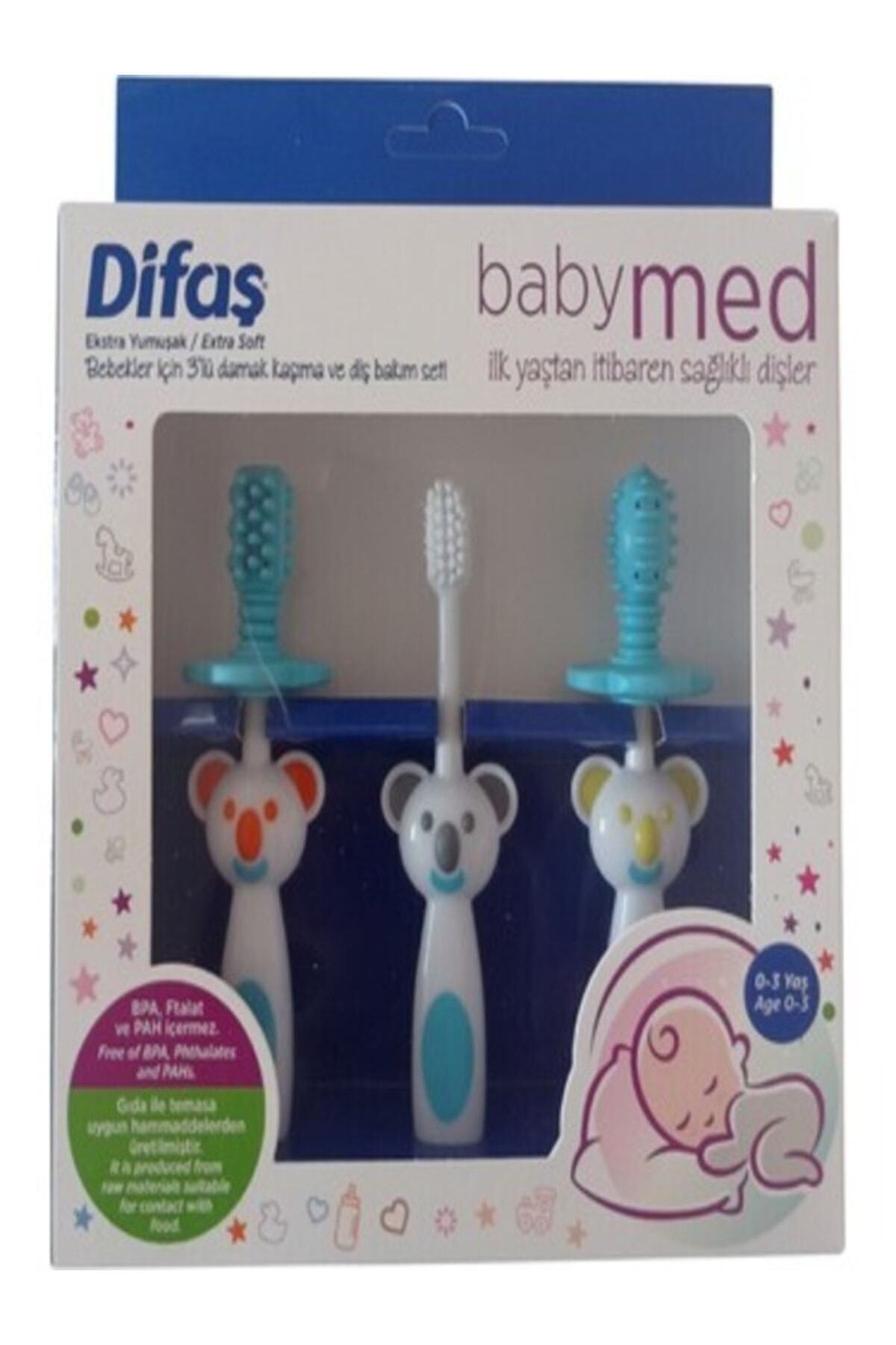 Difaş DIFAS BABY MED 3LU AGIZ BAKIM SETI MAVI fotoğrafı 2 (önizleme)