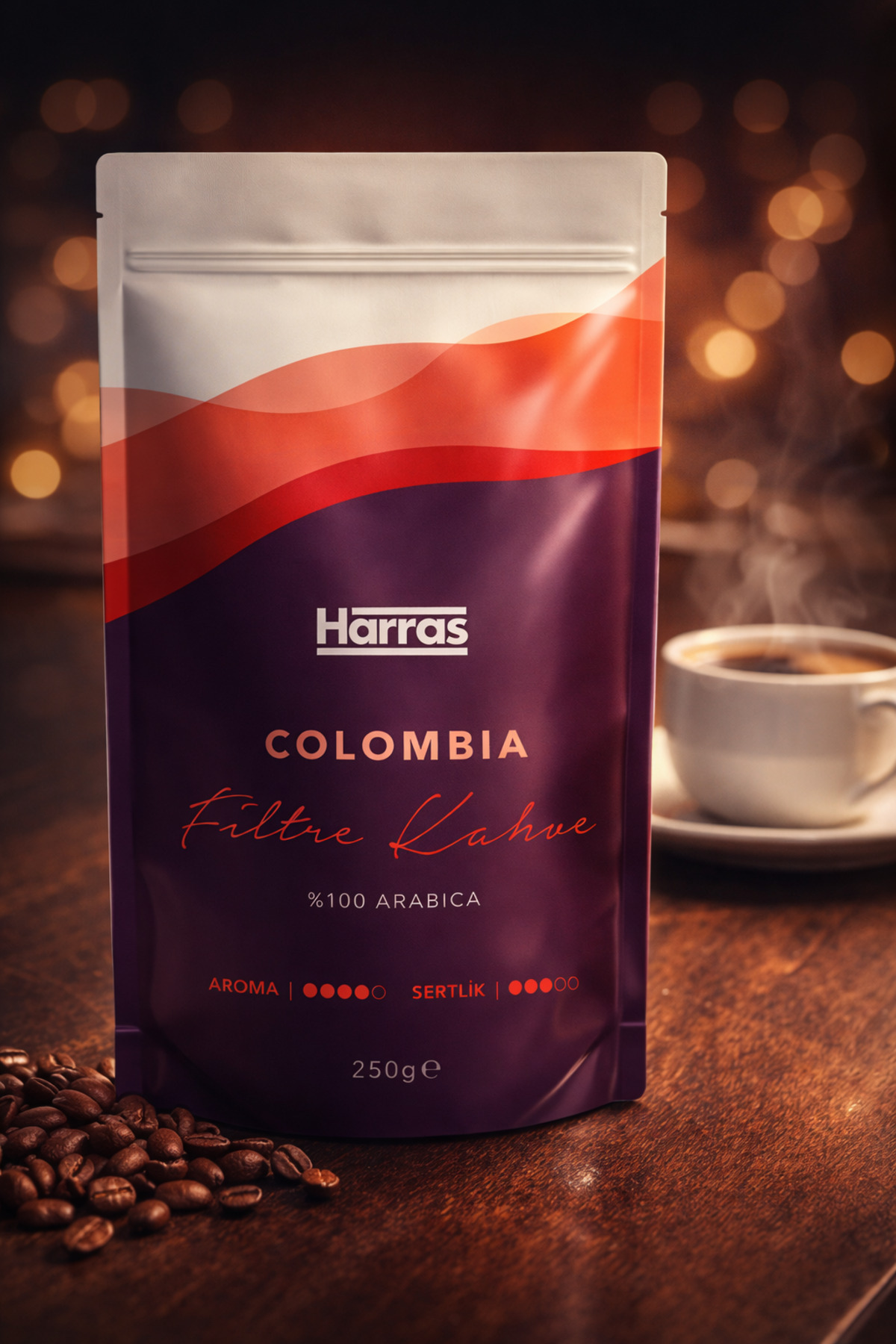 Harras Colombia Filtre Kahve 250 g - Fiyatı, Yorumları