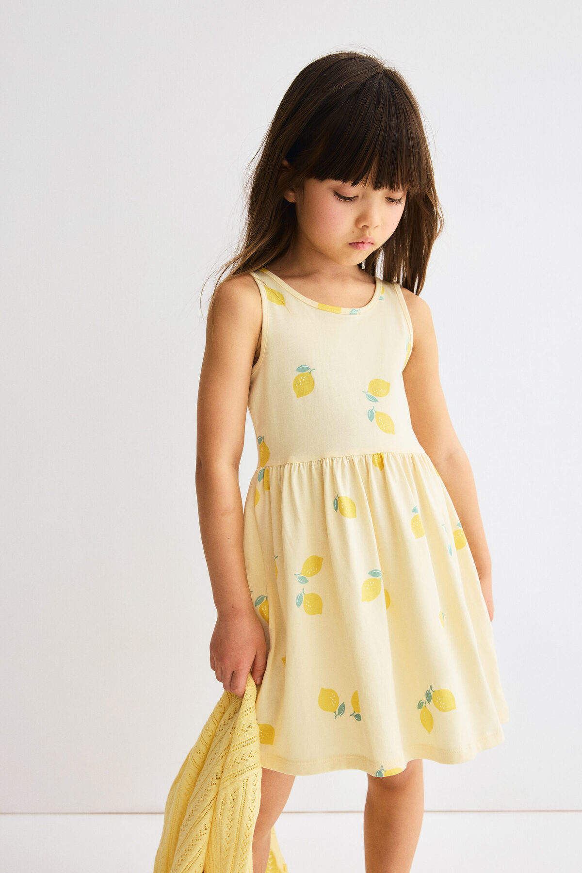 H&M Desenli ve Pamuklu Elbise fotoğrafı 2 (önizleme)