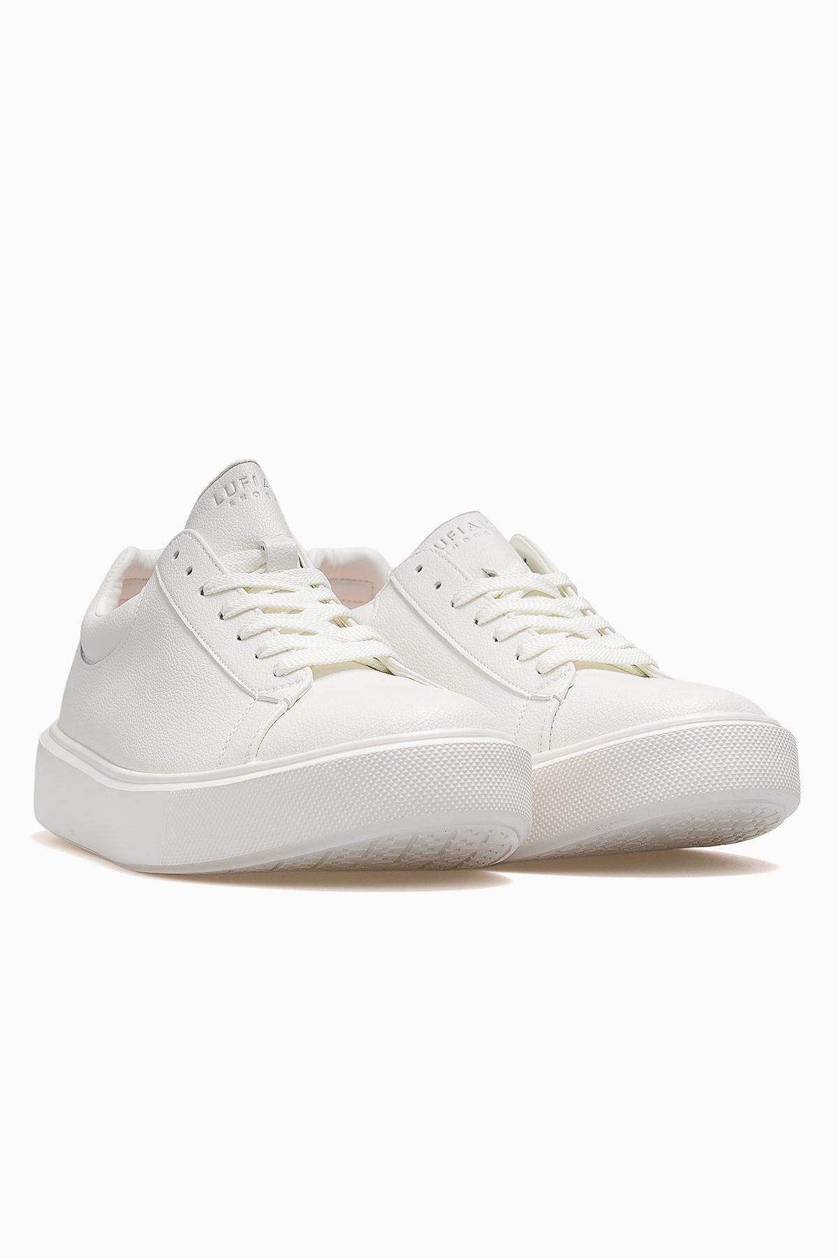 Lufian Erkek Beyaz Hakiki Deri Sneaker, Zamansız Şıklık ve Premium Konfor görsel 7