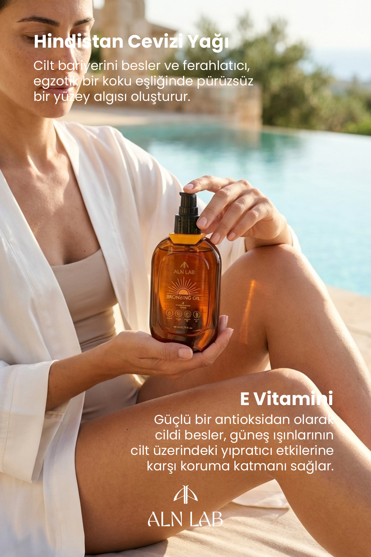 Bronzing Oil Jojoba Yağı ve Vitamin E İçerikli Besleyici Bronzlaştırıcı Yağ 200 ml — 8685119260174 — تصویر 4 از 5