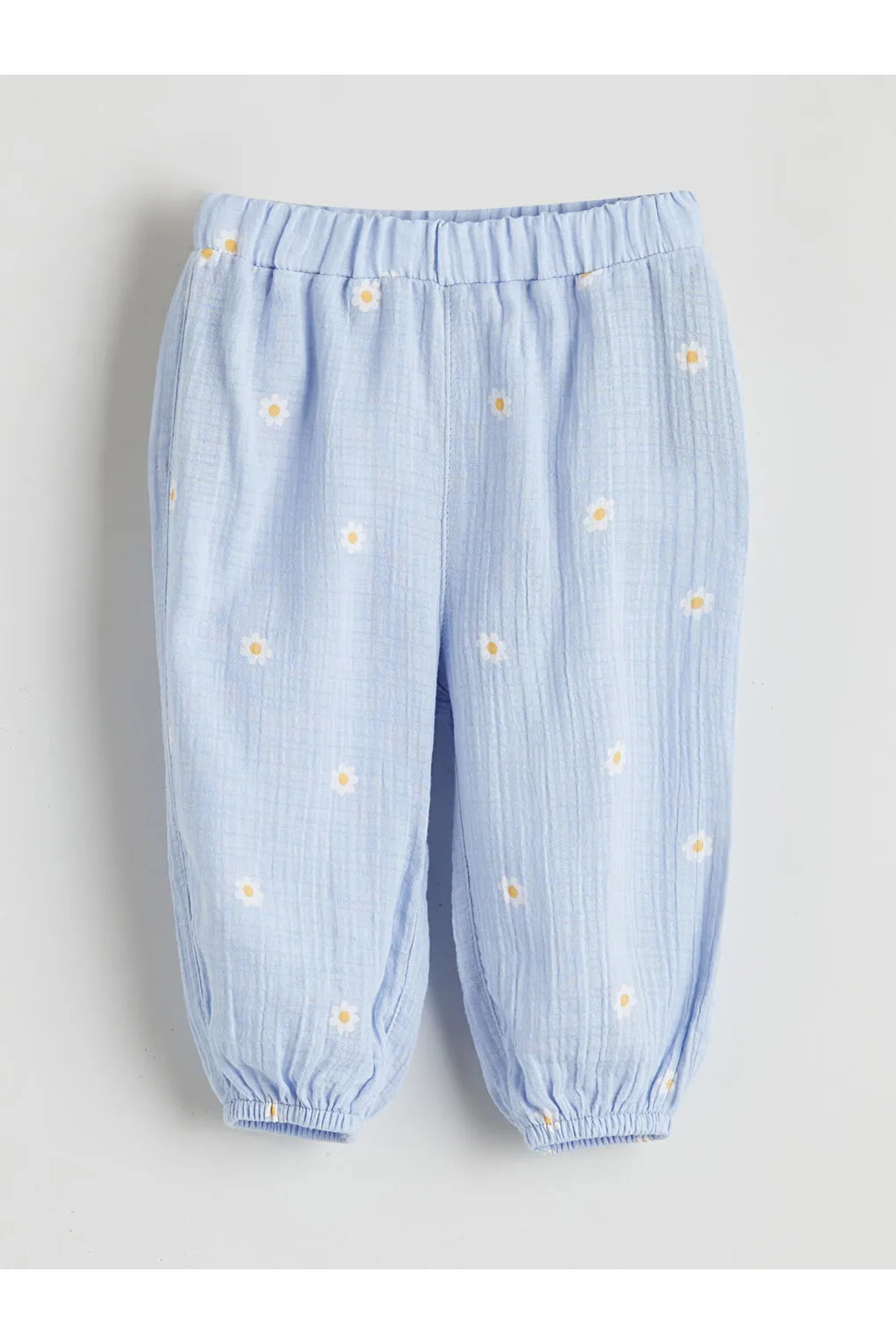 LC Waikiki Mavi Çiçekli Kız Bebek Gömlek ve Pantolon fotoğrafı 2 (önizleme)