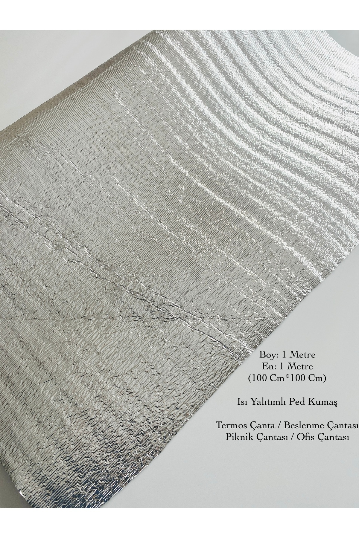 Thermal Insulated Foil, Width 1 Meter Feeding, Picnic, Thermos, Pad Fabric for Office Bag, Lining