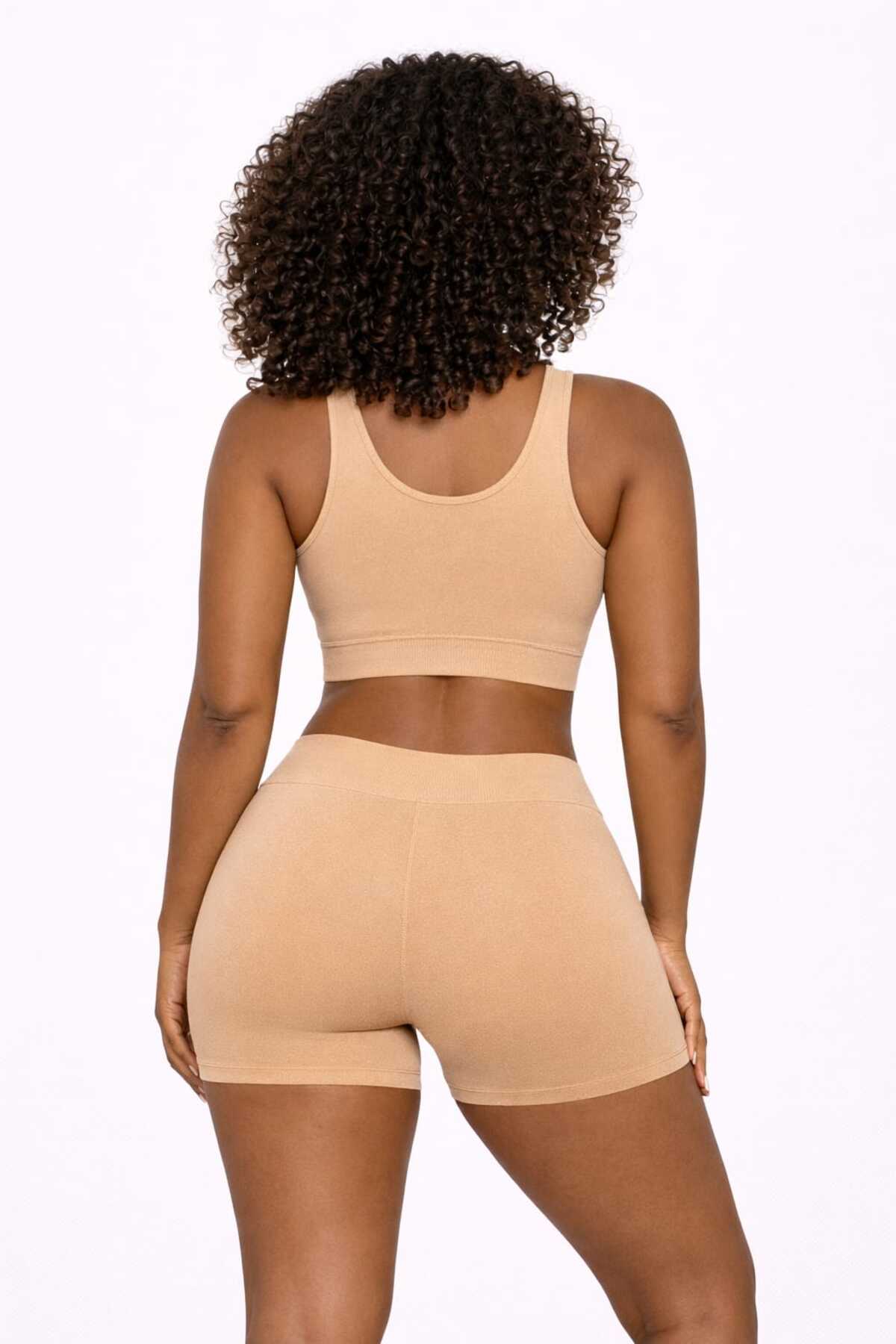 miresa Model Gögüs Toparlayıcı Dikleştirici Spor Sütyen Korse- Kalın Askılı Pedli görsel 5