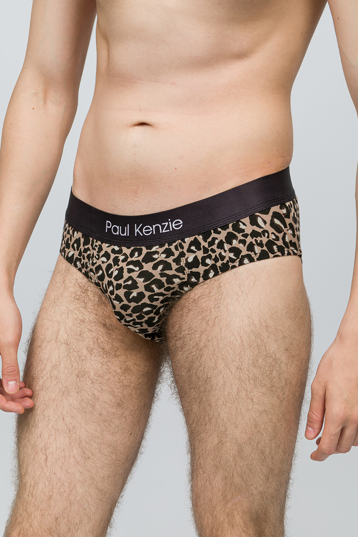 Paul Kenzie Erkek Slip Boxer - Leopard görsel 6