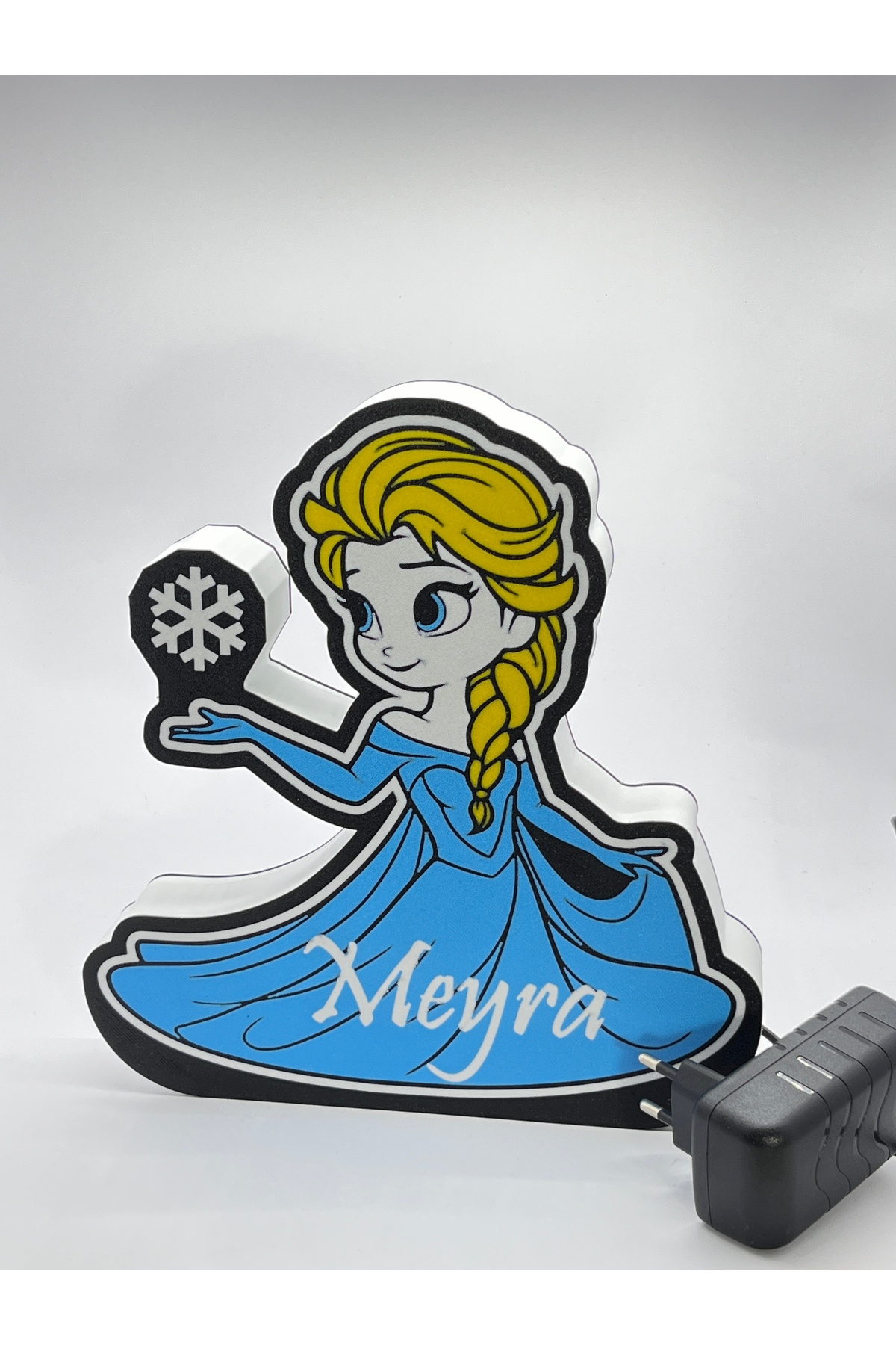 3Dsmallthing FROZEN - KİŞİYE ÖZEL BEBEK ve ÇOCUK GECE LAMBASI - İSİM YER ALAN LED GECE LAMBASI - HEDİYELİK fotoğrafı 5 (önizleme)
