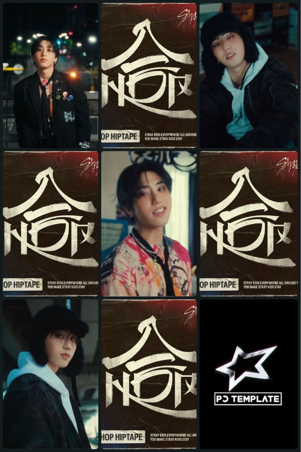 sevimliflower HAN JİSUNG STRAY KİDS 1 ADET FOTOKART PVC KAPLI 9*6