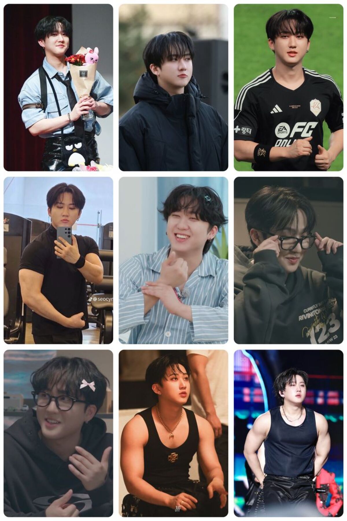 sevimliflower CHANGBİN STRAY KİDS 1 ADET FOTOKART PVC KAPLI 9*6 CM