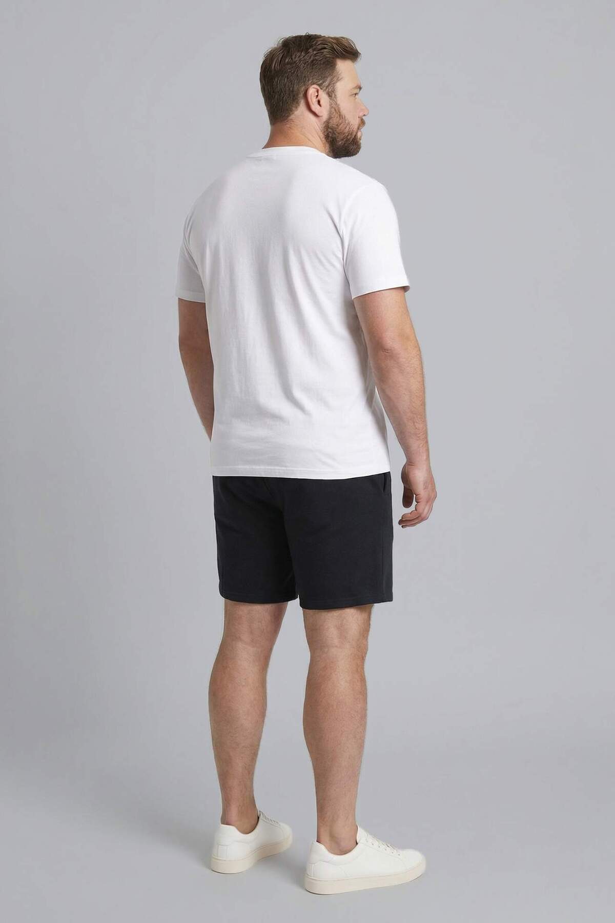 DeFacto Baggy Fit Büyük Beden Şort H1005AX26SP görsel 7