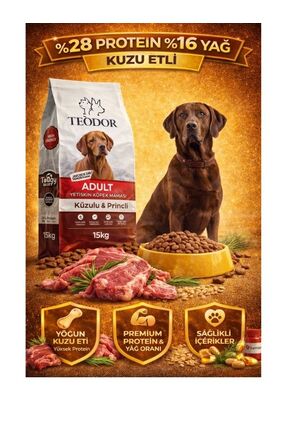 Ne verelim size 🔥 En Çok Tercih Edilen! Teodor Kuzu Etli Yetişkin Köpek Mama...