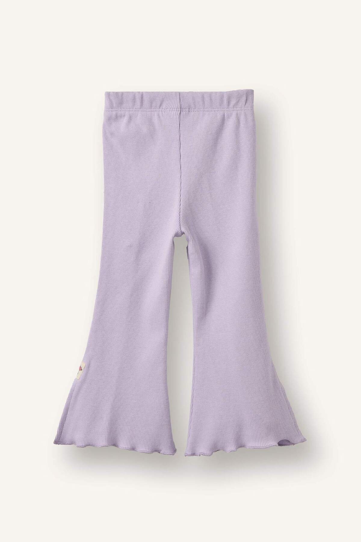 Defacto İspanyol Paça Fitilli Kaşkorse Tayt Kız Bebek H3009A526SP fotoğrafı 3 (önizleme)