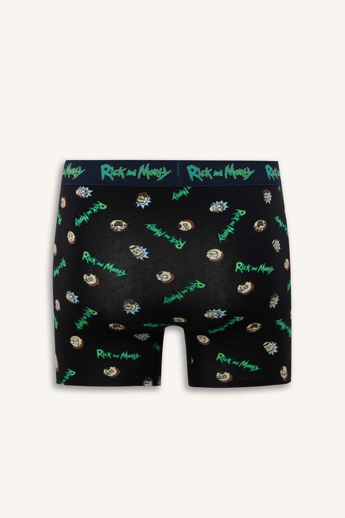DeFacto Rıck and Morty Regular Fit 3'lü Boxer G8354AX26SP görsel 3
