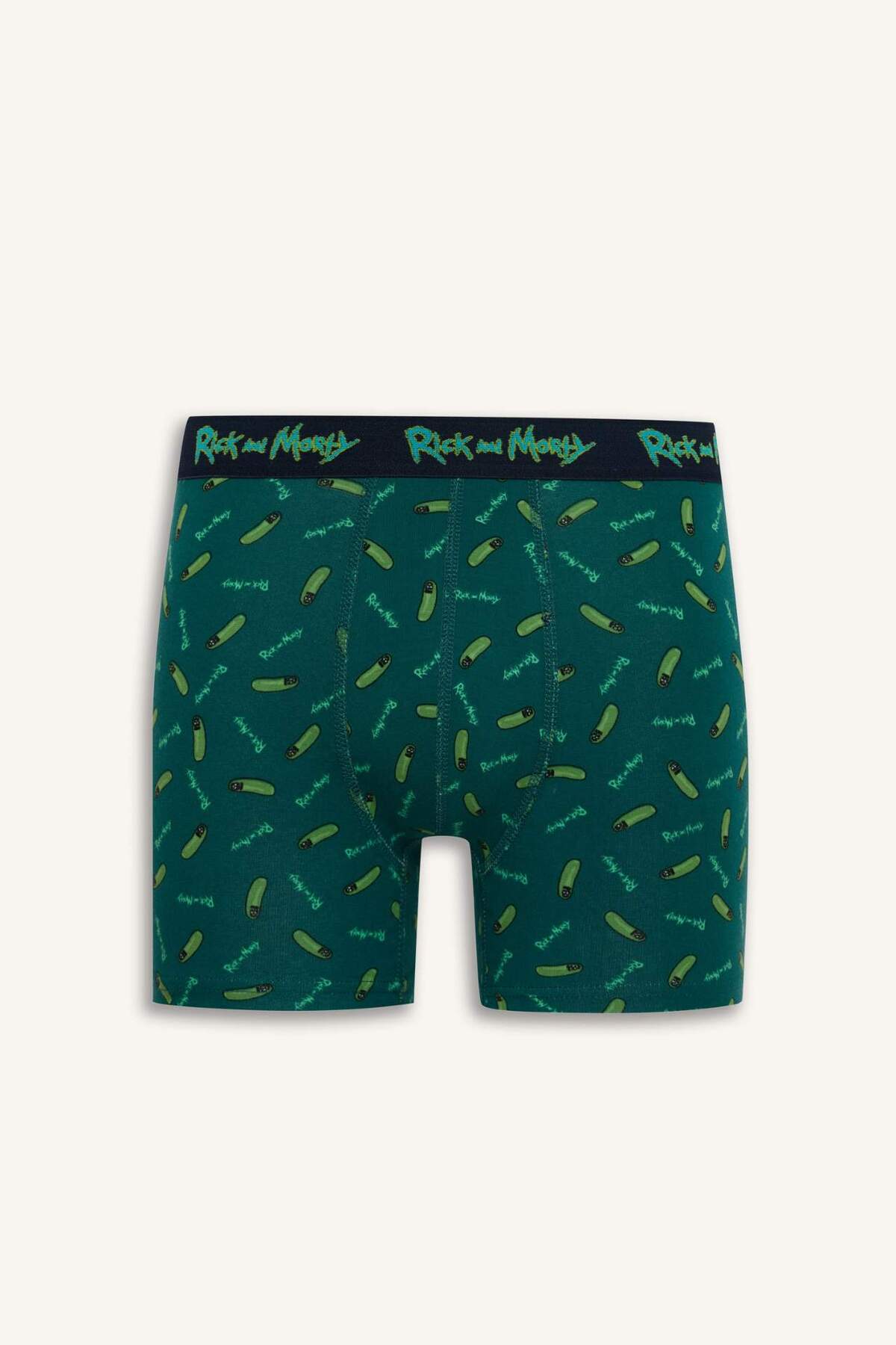 DeFacto Rıck and Morty Regular Fit 3'lü Boxer G8354AX26SP görsel 5